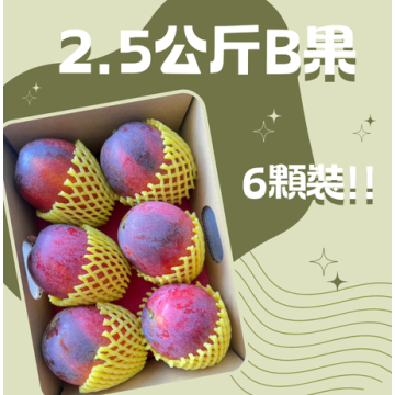 【炎果B果】2.5斤6顆