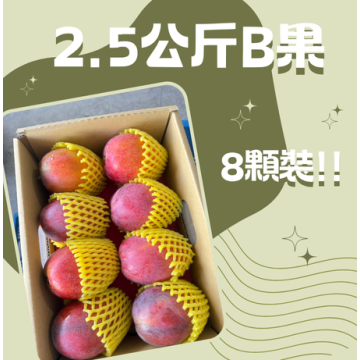 【炎果B果】2.5斤8顆